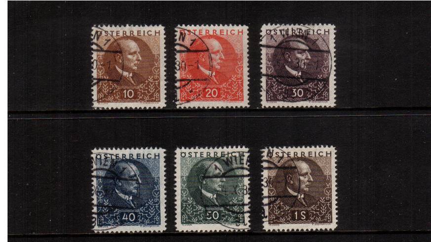 Anti-tuberculosis Fund<br/>
A superb fine used set of six removed from a First Day Cover!