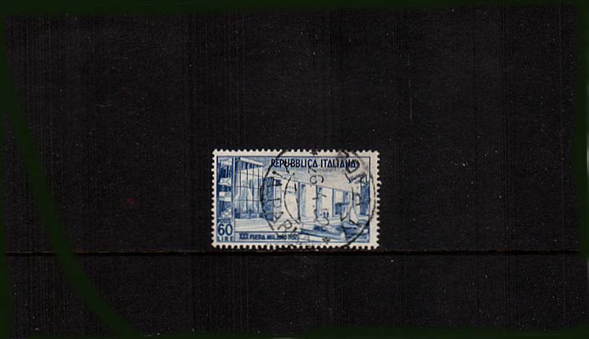 30th Milan Fair<br/>A superb fine used single. SG Cat 22