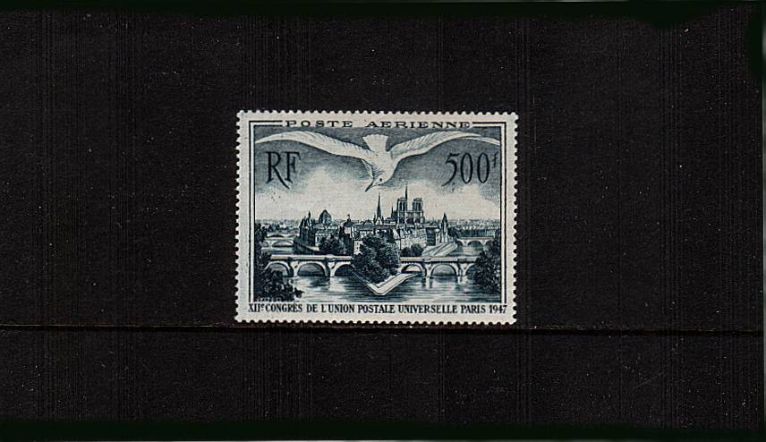 Universal Postal Union Congress<br/>The AIR single superb unmounted mint. A lovely example of this famous stamp.